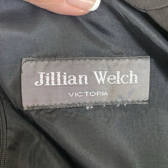 Jillian Welch Victoria Vintage LBD Midi Cocktail Dress Vintage - Picture 10 of 10